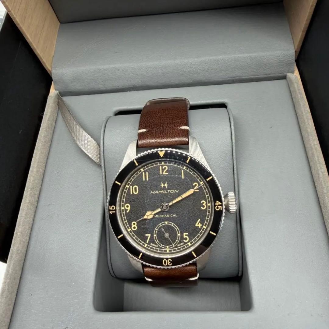稼働★ハミルトン カーキ アビエーション パイロット パイオニア メカニカル