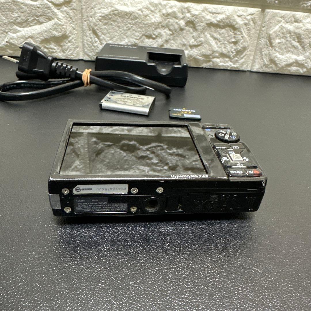 OLYMPUS ミュー µ-7000ピンク　動作品　xd ピクチャーカード付き