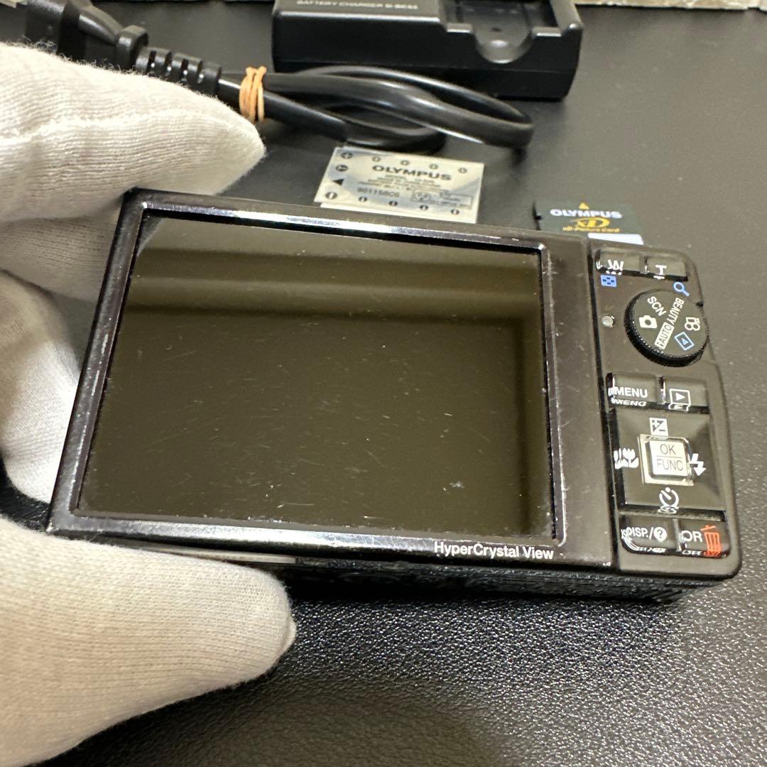 OLYMPUS ミュー µ-7000ピンク　動作品　xd ピクチャーカード付き