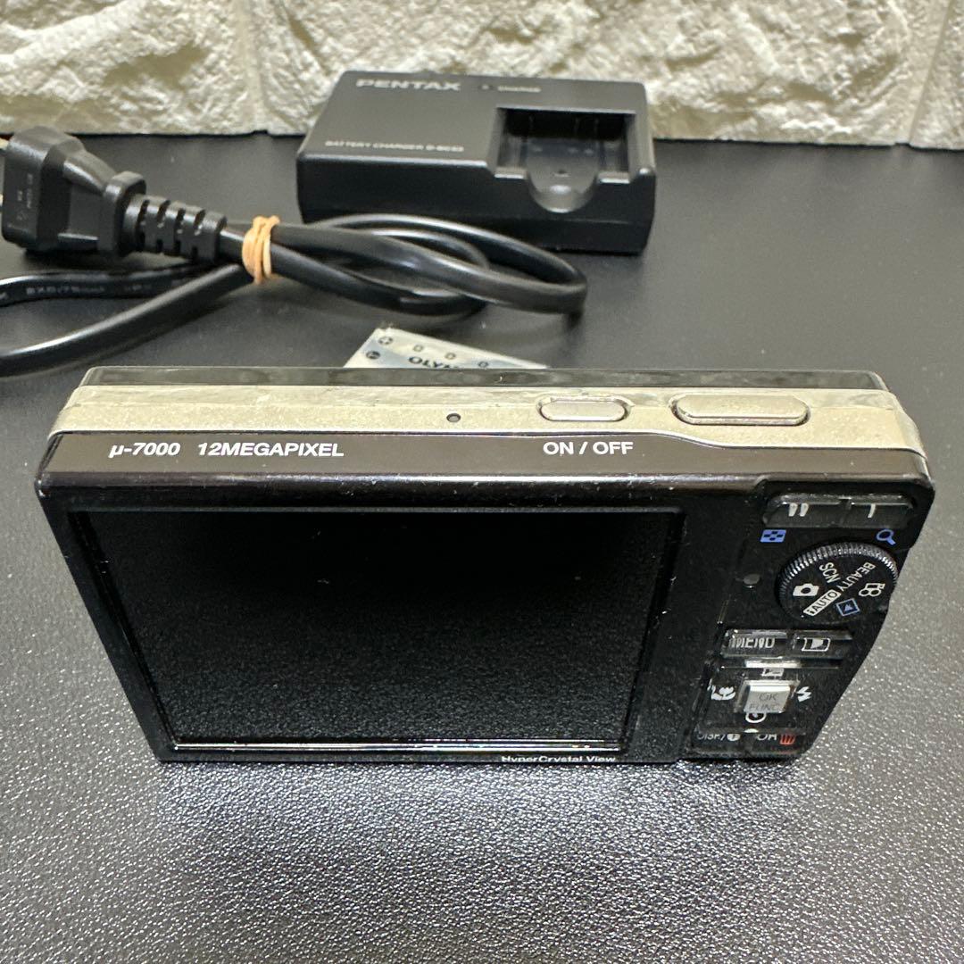 OLYMPUS ミュー µ-7000ピンク　動作品　xd ピクチャーカード付き