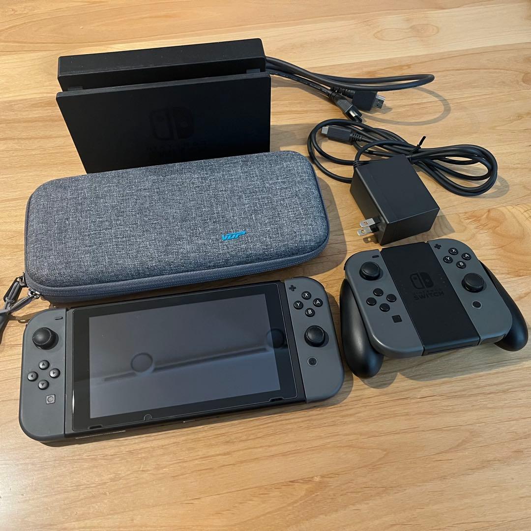 nintendo switch 本体 グレー