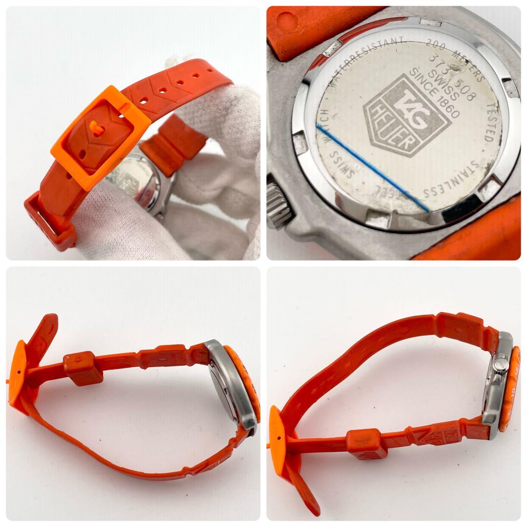 タグホイヤー　フォーミュラ1 プロフェッショナル 腕時計　オレンジ　純正