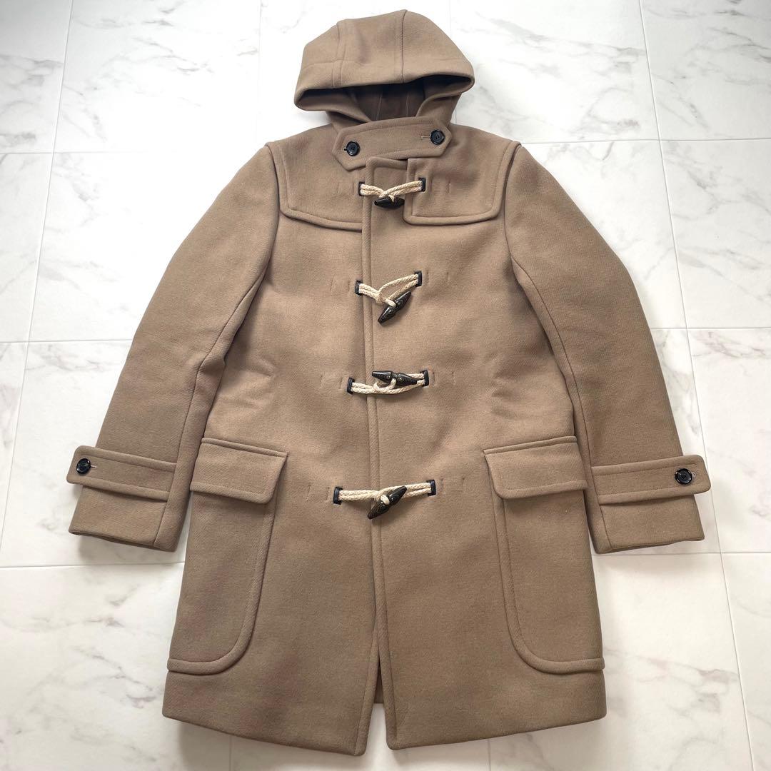 美品✨定価11万 ドゥロワー メルトンウール ダッフルコート 袖裏シルク 38