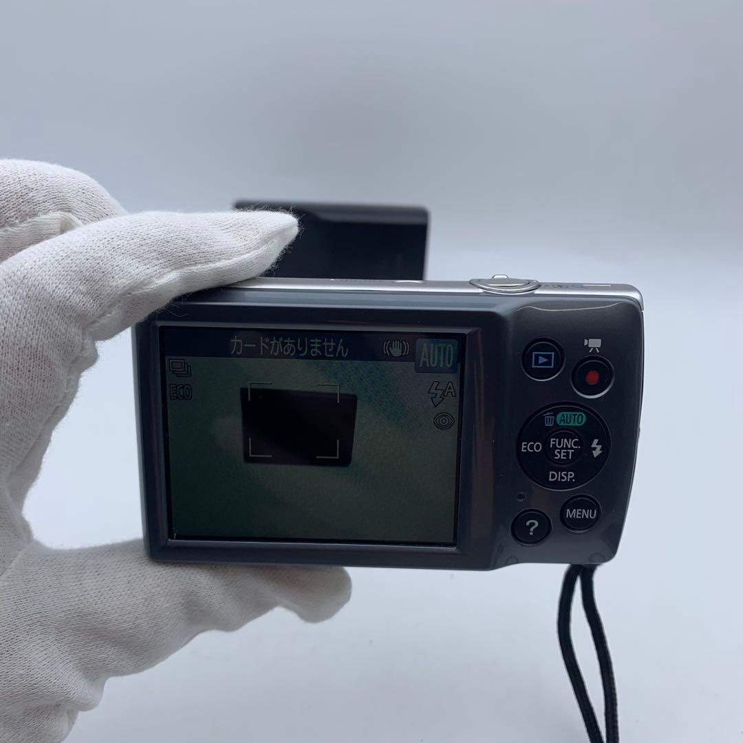 Canon IXY160コンパクトデジタルカメラ グレー 稼動品 かなり美品