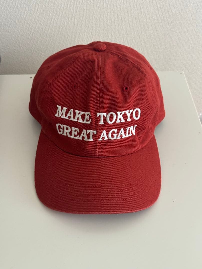 BASICKS 赤 キャップ MAKE TOKYO GREAT AGAIN