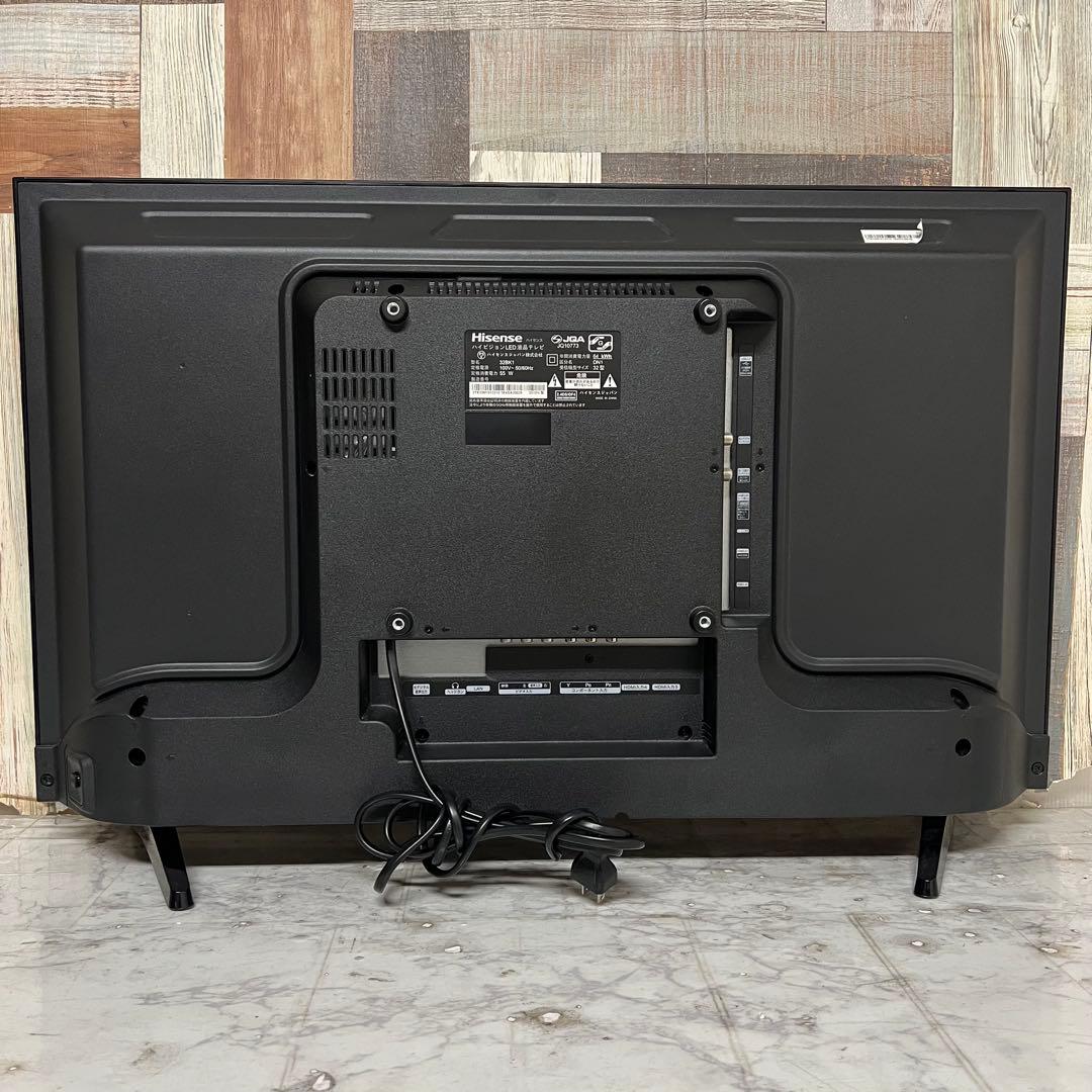 即日受渡❣️3年前購入全国送料込ハイセンス32型YouTube.U-NEXT