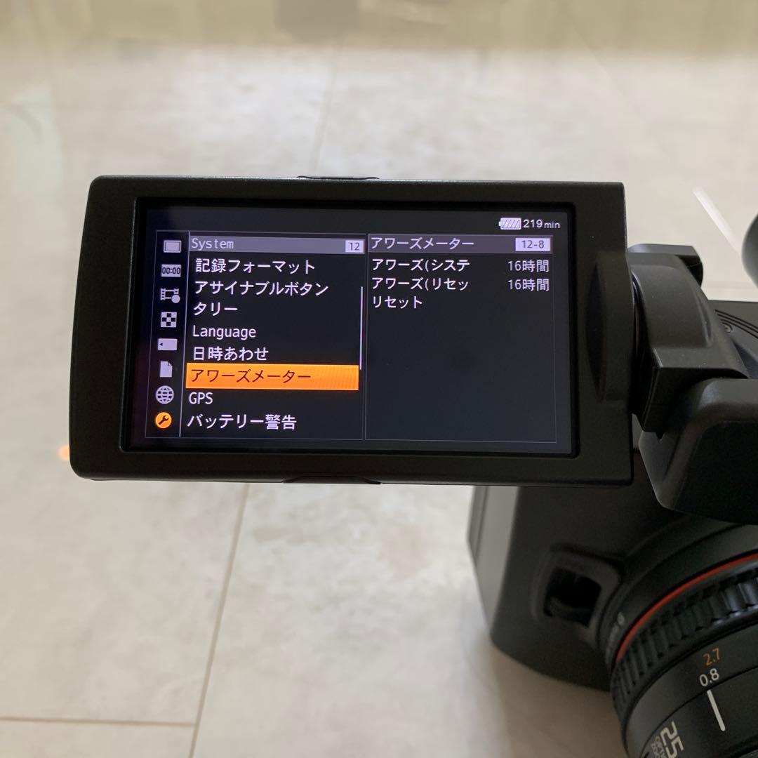 SONY PXW-Z190 業務用カムコーダー【充電器+バッテリー2個付き】
