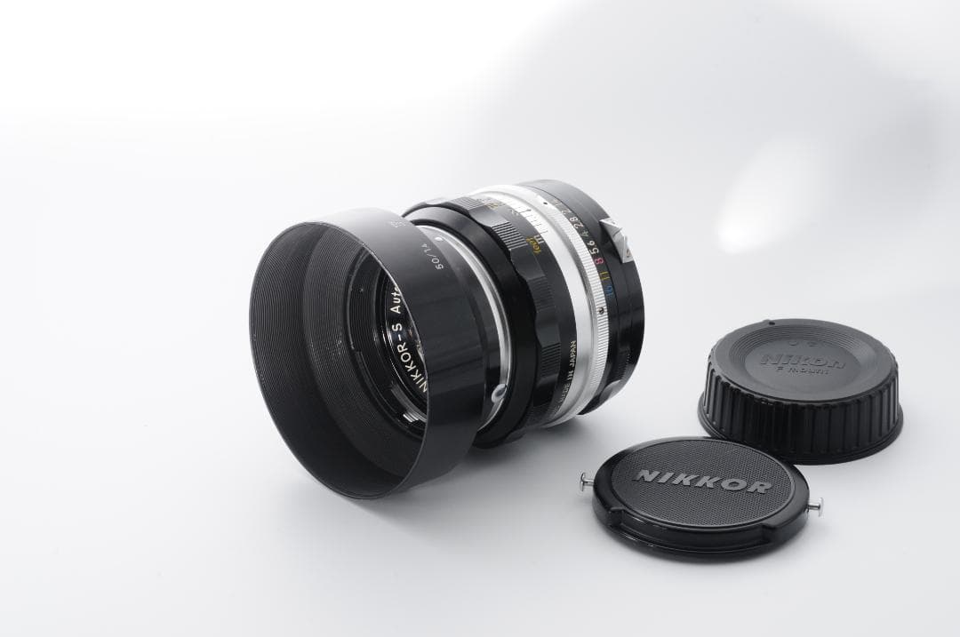 Nikon Nikkor-S Auto 50mm f1.4 MF 標準レンズ