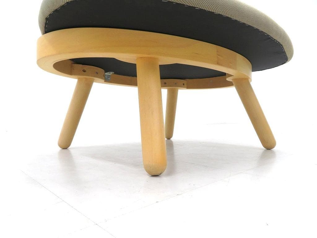 展示品　天童木工　豊口克平　スポークチェア　イス　ソファ　ラウンジ　和モダン