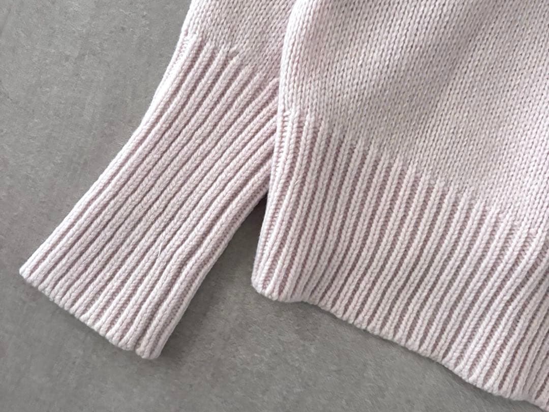 美品 GALERIE VIE ファインウール ハイネックプルオーバー 日本製