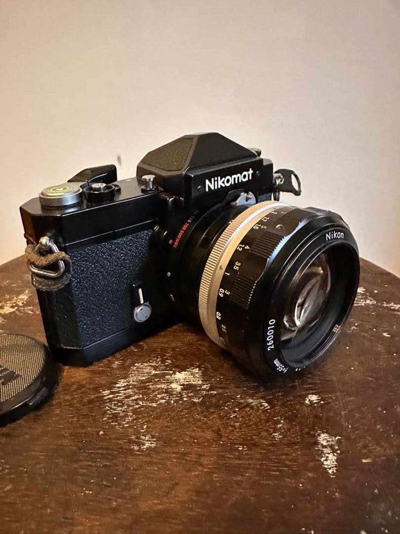 Nikkor-S.C 55mm f/1.2 ＋ Nikomat FTN ブラック