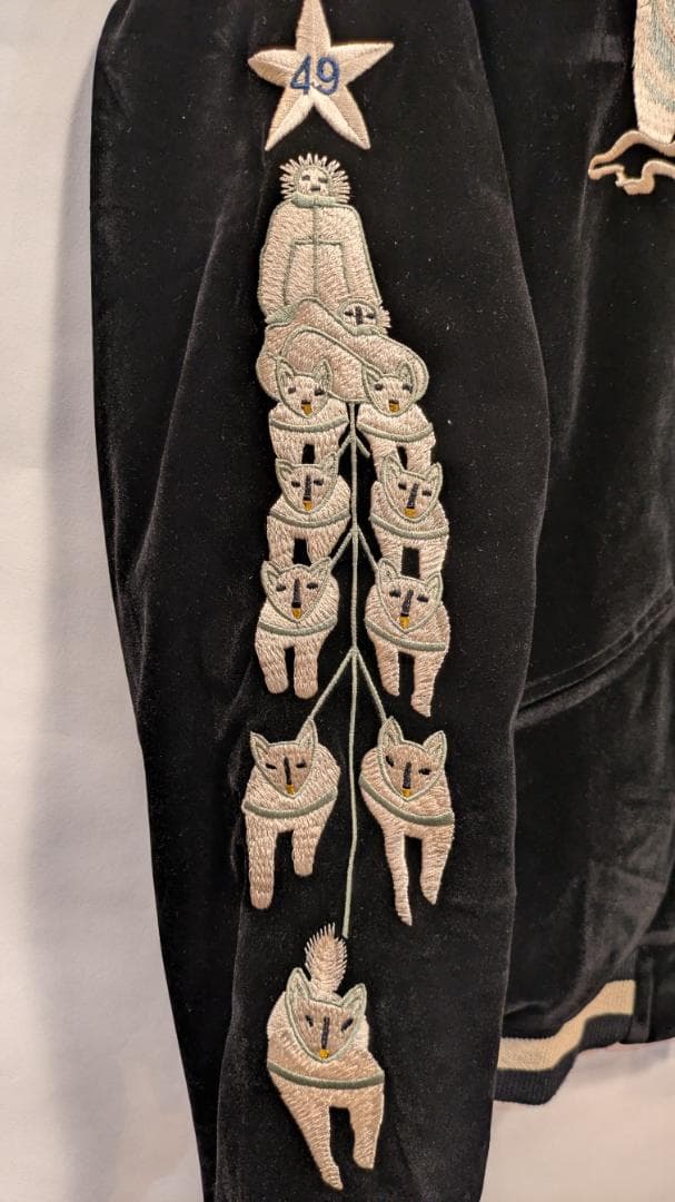 50'sライク別珍 スーベニアジャケット ALASKA（商品番号5726）