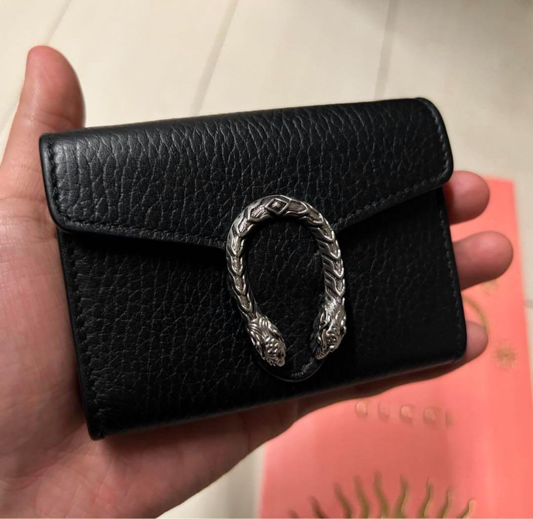 グッチ ディオニュソス/ケース/ブラック/美品★