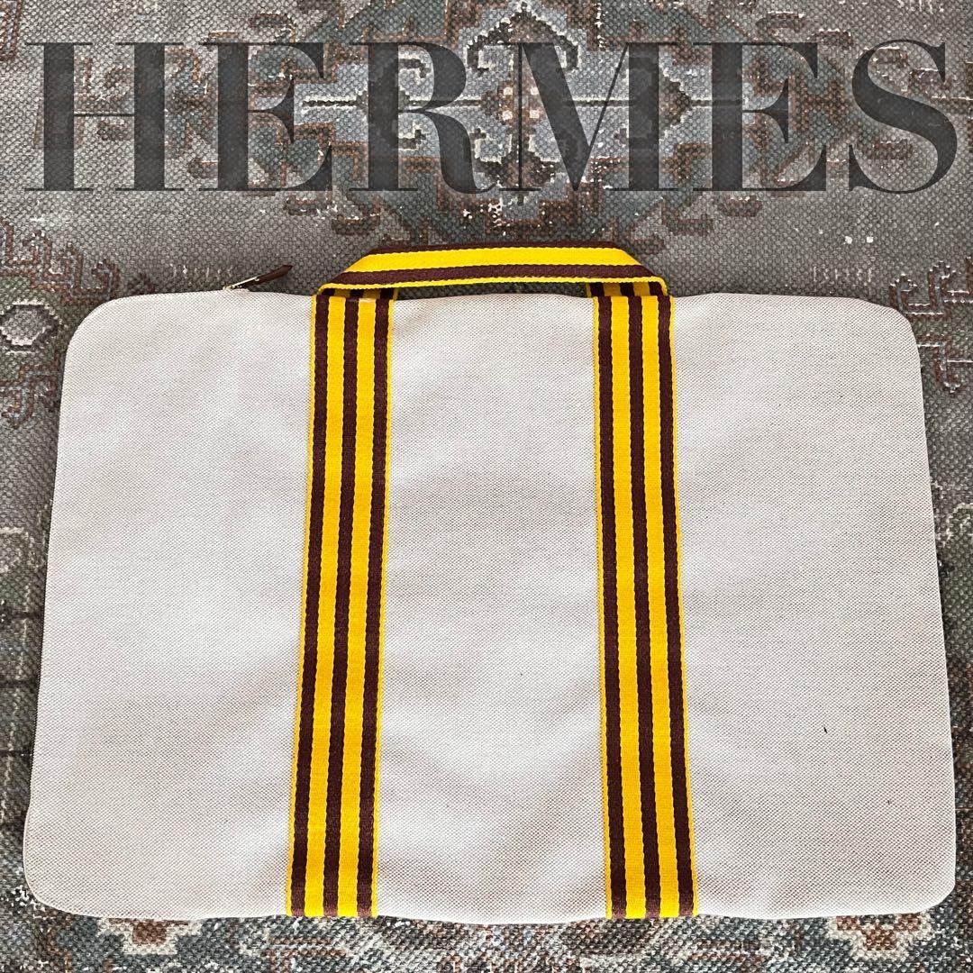【希少】HERMES ポルトドキュマン ブリーフケース トラベルケース