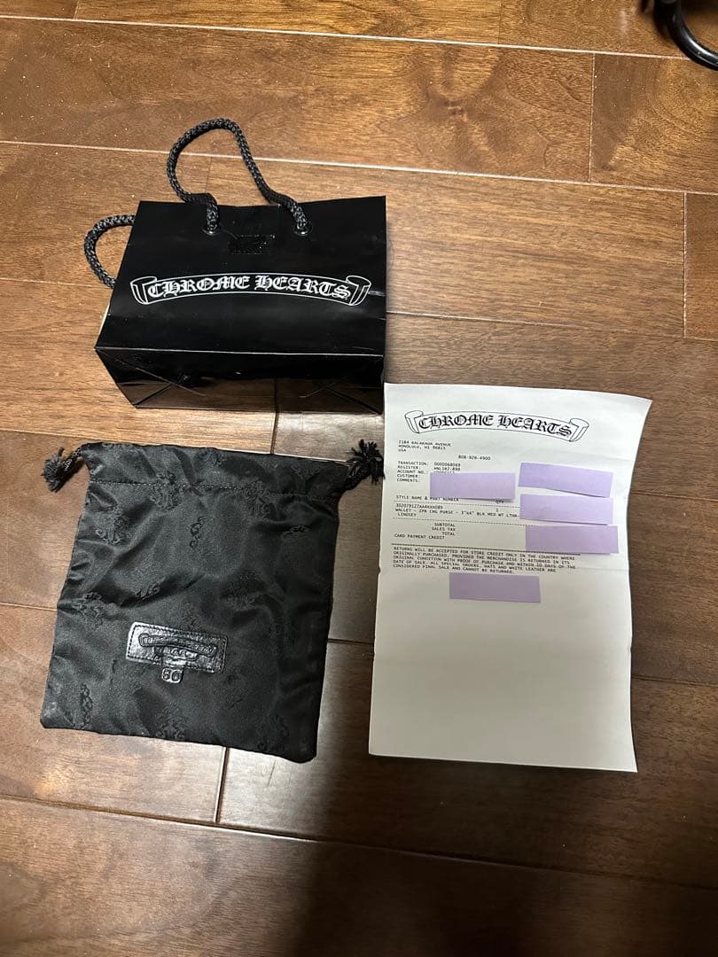 ま*る様 CHROME HEARTS クロムハーツ　ウォレット　ZPR CHG