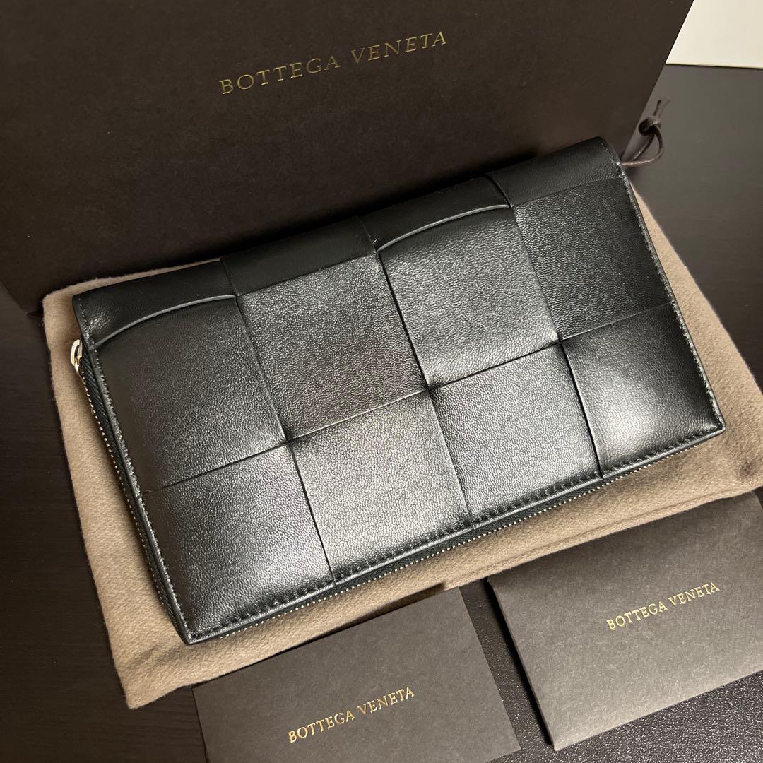 新品未使用 BOTTEGA VENETA カセット ジップアラウンドウォレット