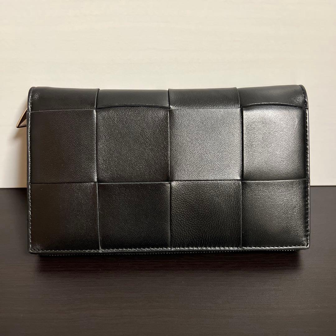 新品未使用 BOTTEGA VENETA カセット ジップアラウンドウォレット