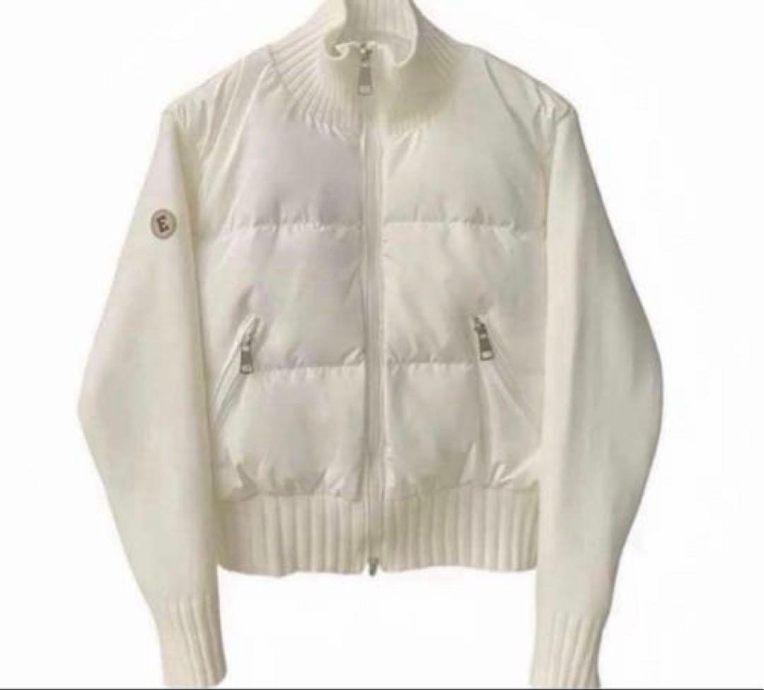 2日以内発送　ニットドッキング　ダウンジャケット