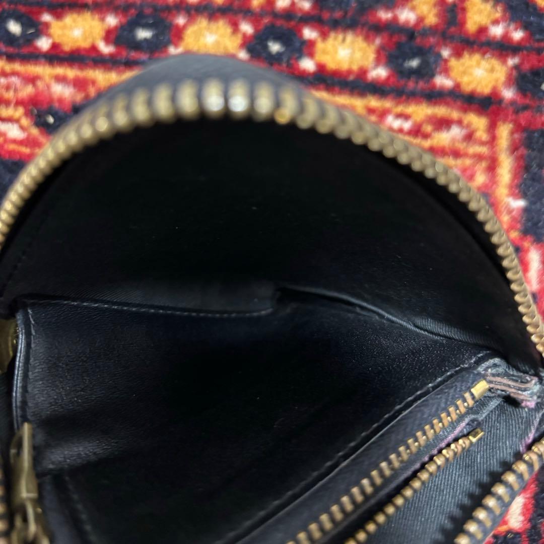 【美品】THE REAL McCOY'S 黒 レザー ケース スクエア