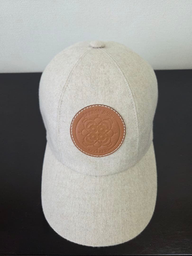 kei エルメス セレナ 58 カシミヤ レザー シルバー金具 キャップ