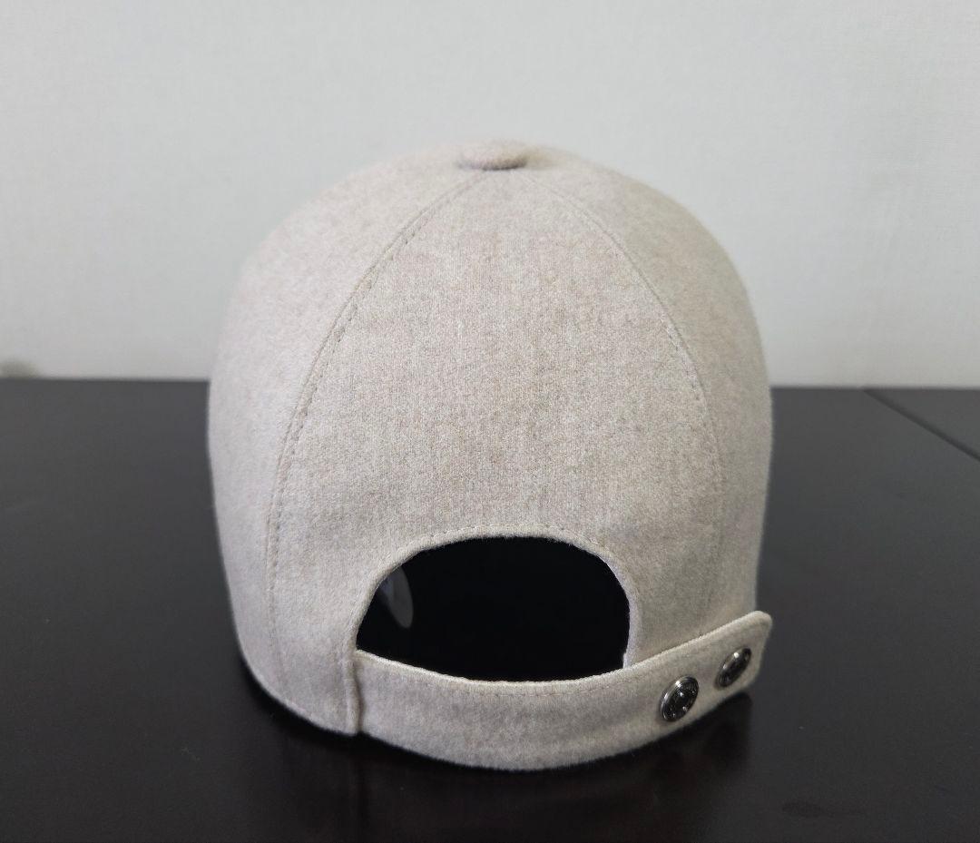 kei エルメス セレナ 58 カシミヤ レザー シルバー金具 キャップ
