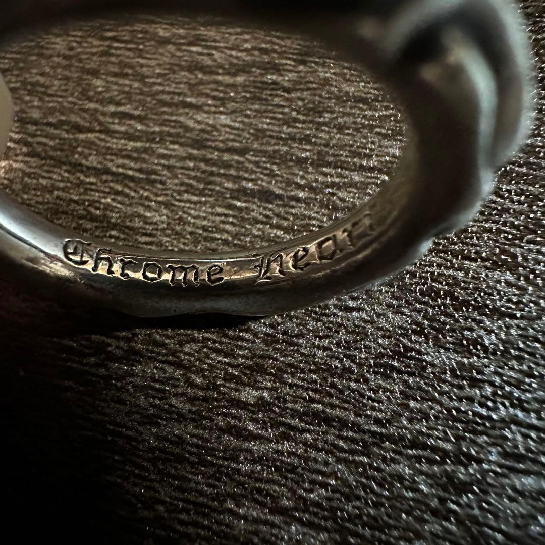 Chrome Hearts クロムハーツ　シルバーリング スクロールバンドリング