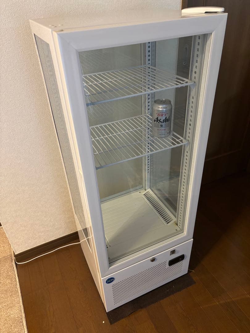 【冷蔵ショーケース】JCM JCMS-98（4面ガラス・片面扉タイプ）