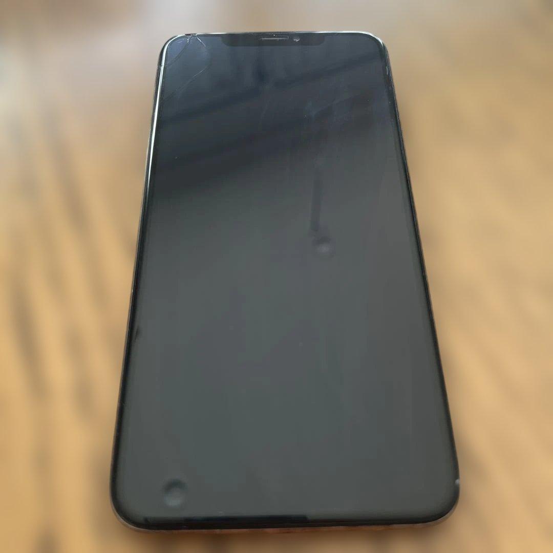 即日発送致します!! iphone xs max 64g 割れあり