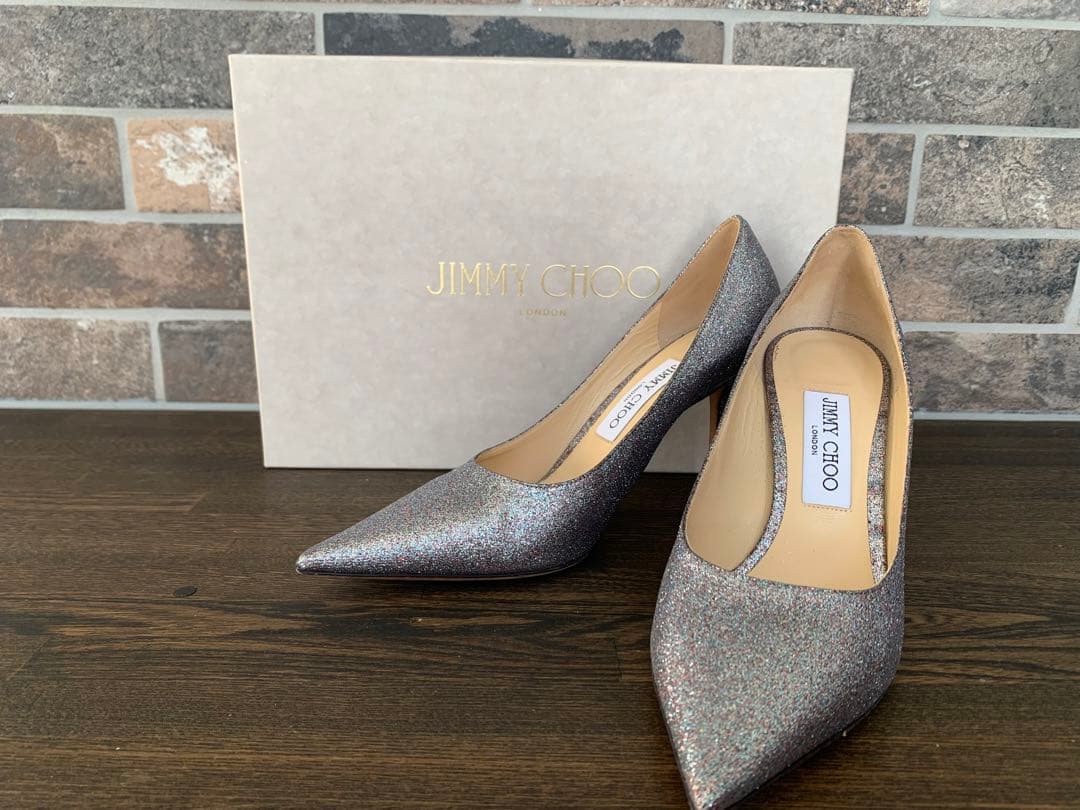 JIMMYCHOO ジミーチュウ 24.5cm ブライダルシューズ