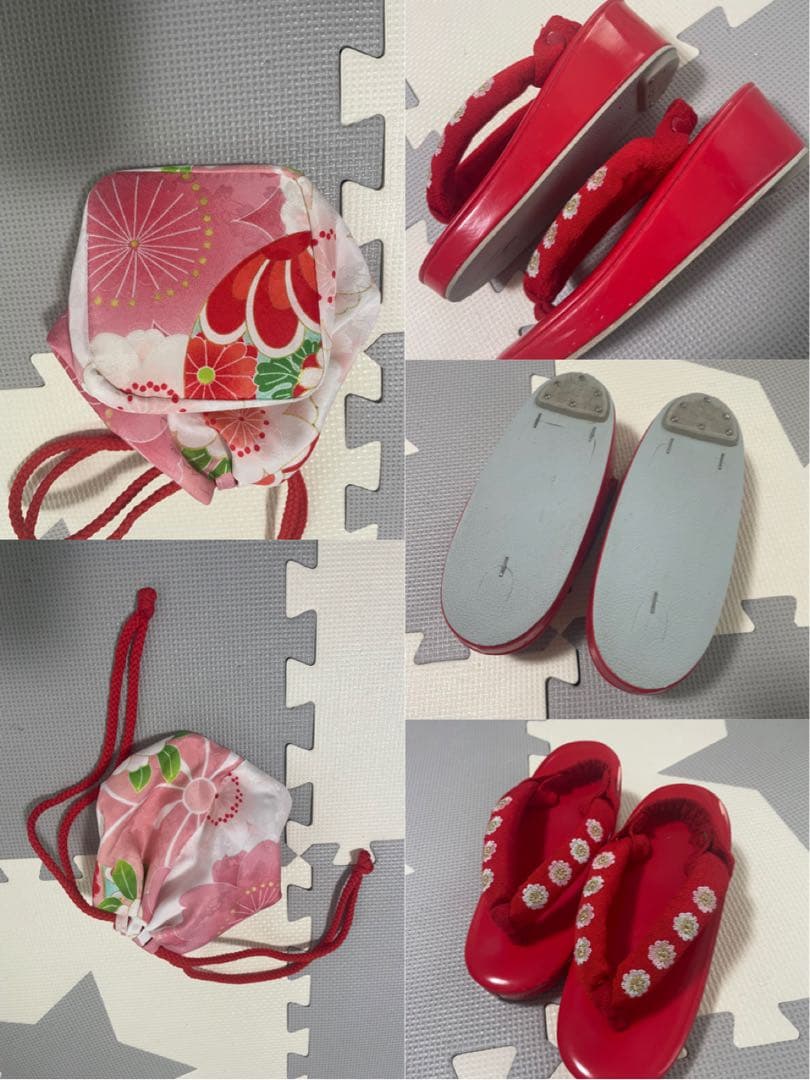 3歳　七五三セット　つけ毛あり