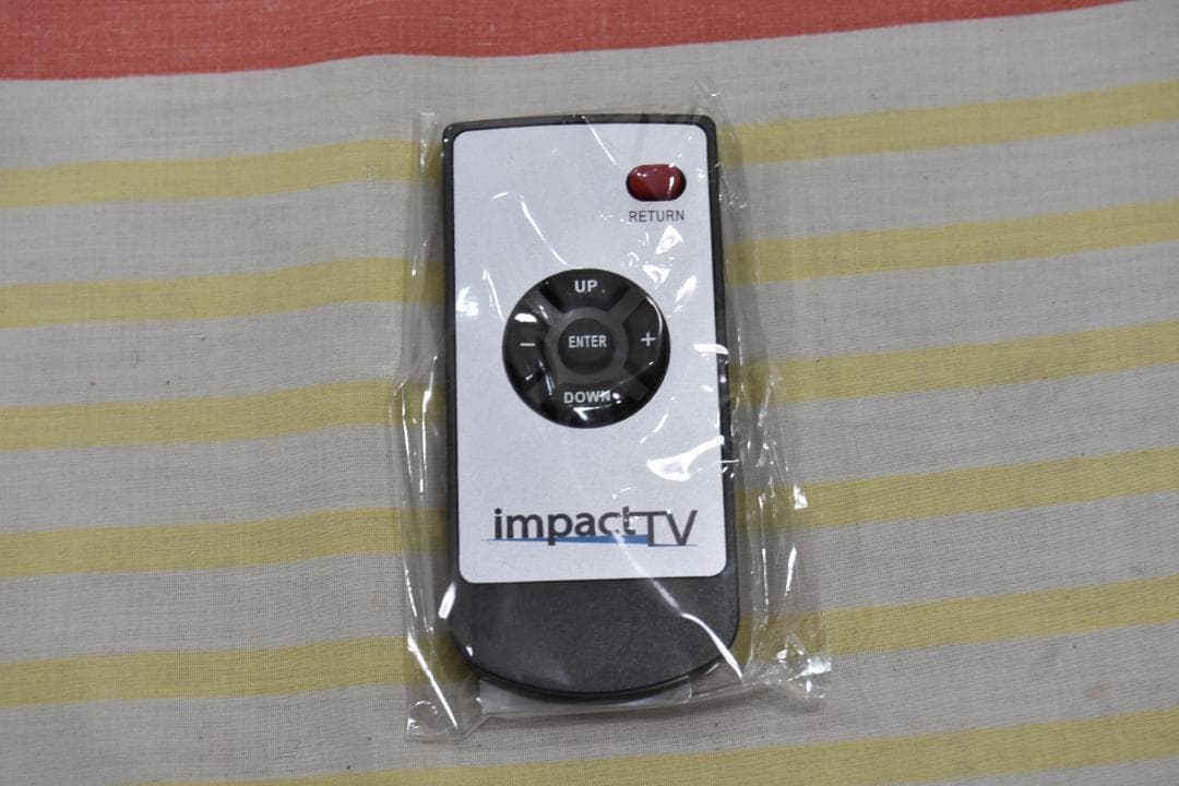 【新品】 販売促進メディアプレイヤー「SC1 impactTV」+専用リモコン