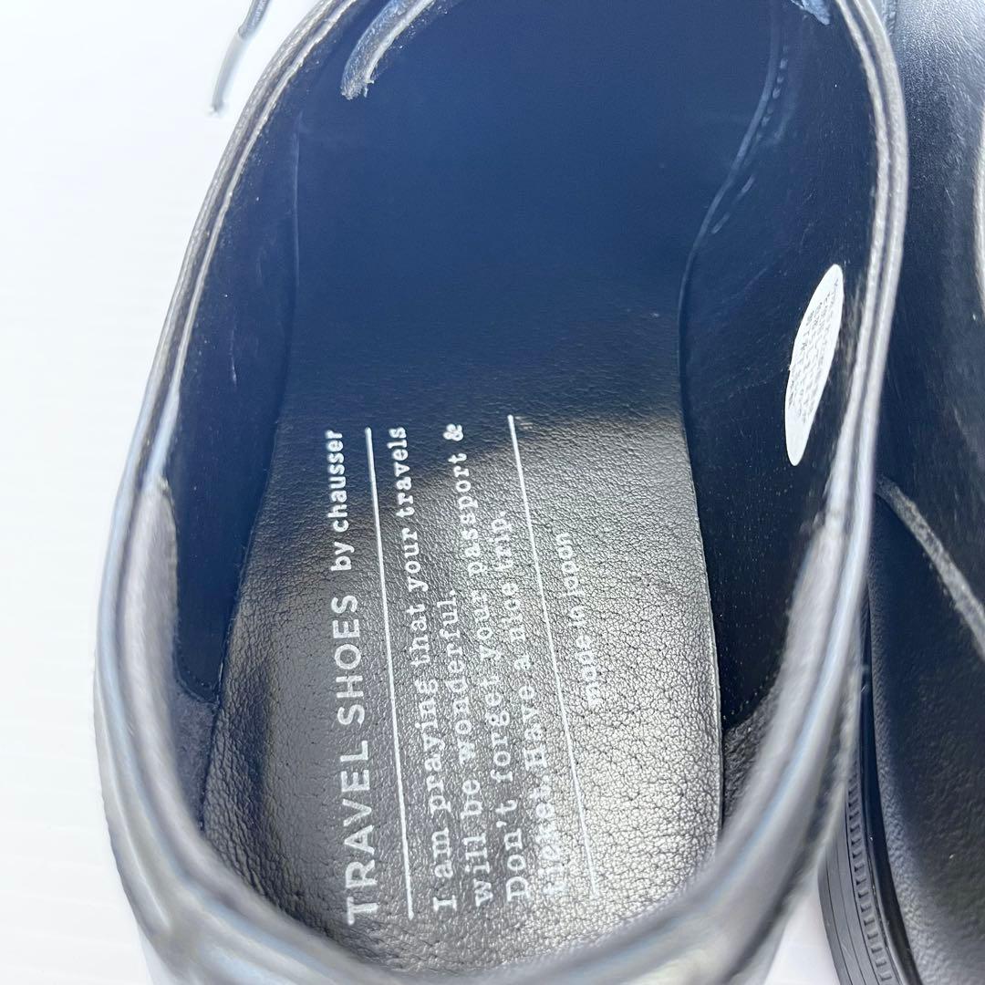 美品✨ Chausser ショセ トラベルシューズ スト レートチップ 24.5
