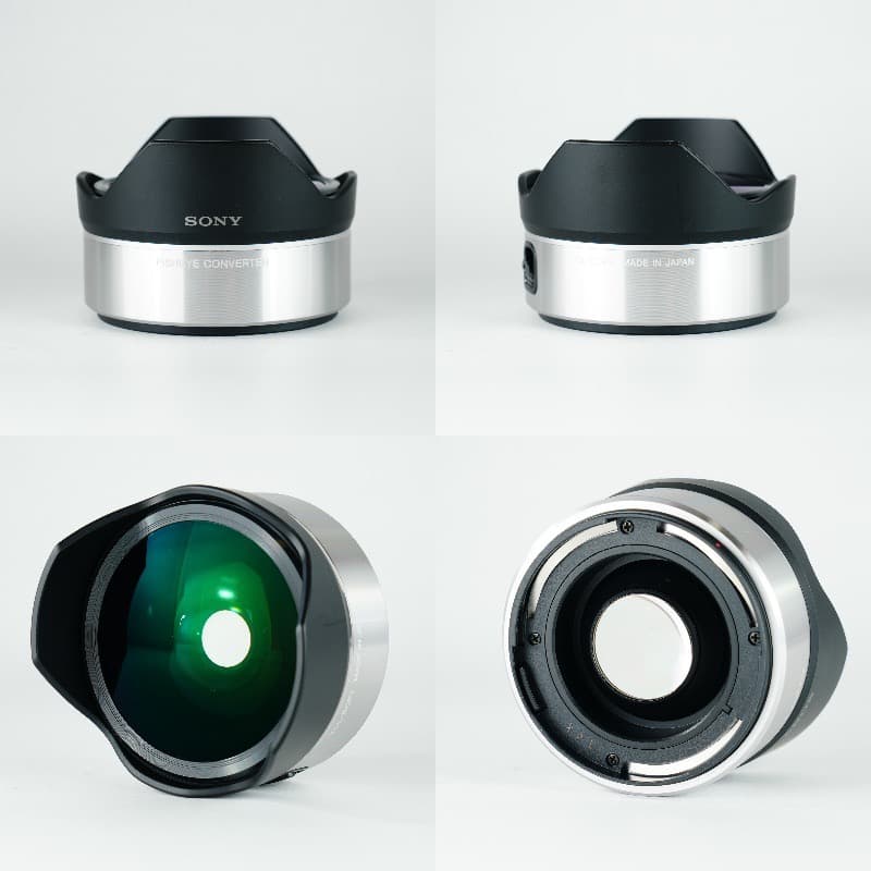 【遊べる】SONY SEL16F28 ワイド＆フィッシュアイコンバーターセット