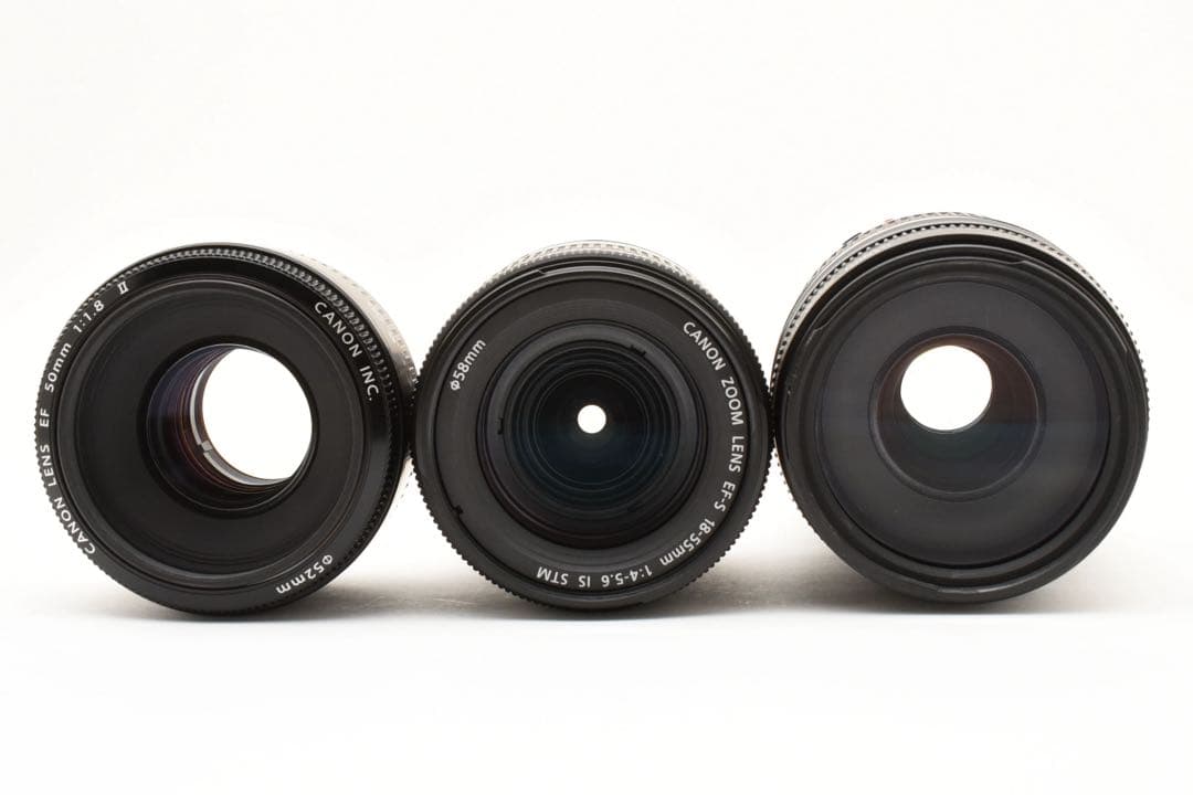 CANON EOS Kiss X10標準&望遠&単焦点トリプルレンズセット