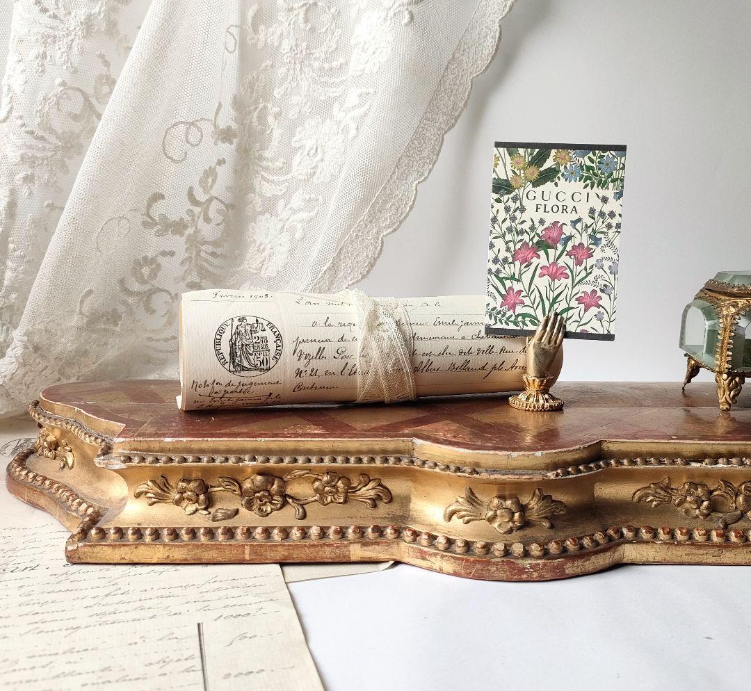 希少 　飾り台　ポワドレ　台座　フランスアンティーク