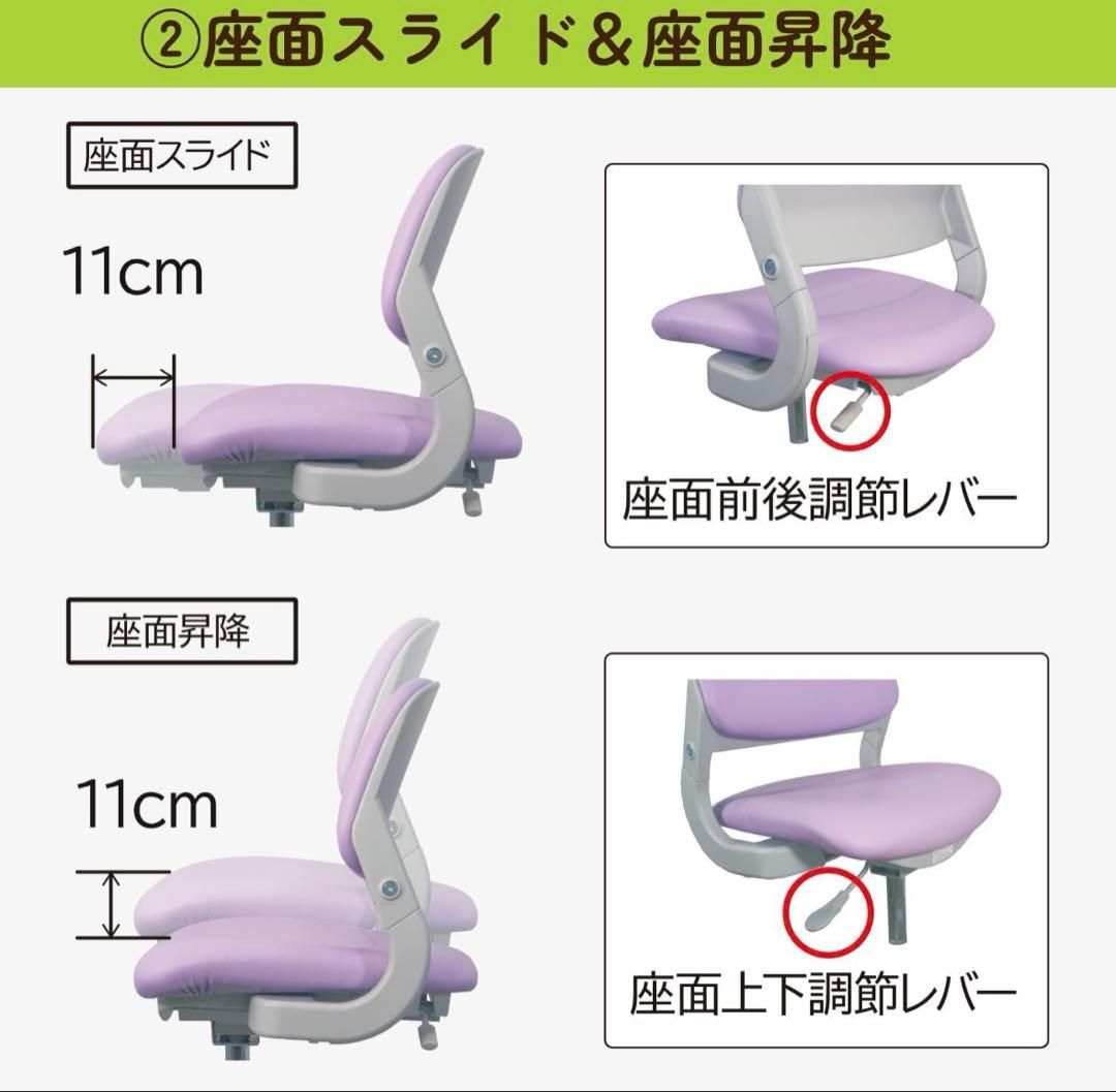 ロフトベッド デスク付き システムベッド　ネイビー　コイズミ学習デスク　椅子付き