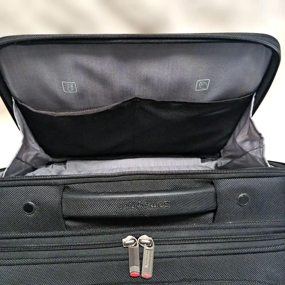 【Samsonite】サムソナイト ビジネスキャリーバッグ ブラック 機内持込可