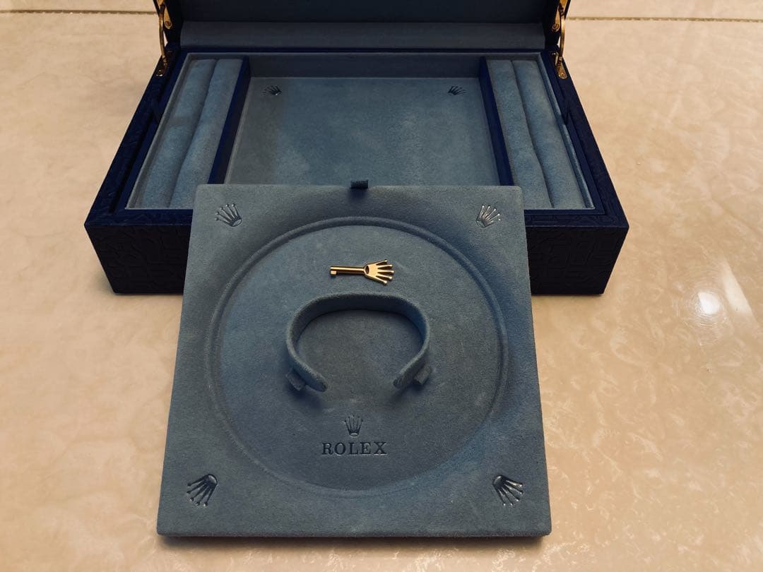 [希少 ] ROLEX ロレックスボックス ジュエリーボックス　コンピュター柄