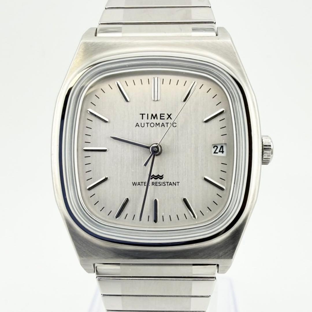 美品 TIMEX 1983 E-Line リイシュー メンズ 自動巻き 腕時計