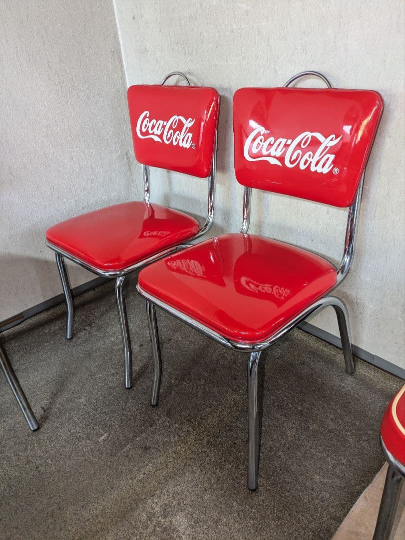M*s様 Coca-Cola　☆50's スタイル 椅子 2脚