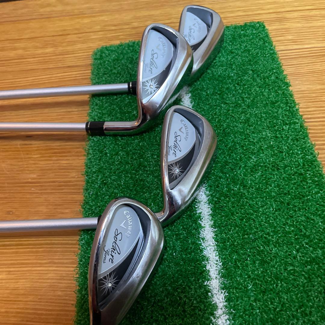 Callaway キャロウェイ ソレイユ GEMS レディー、アイアンセット