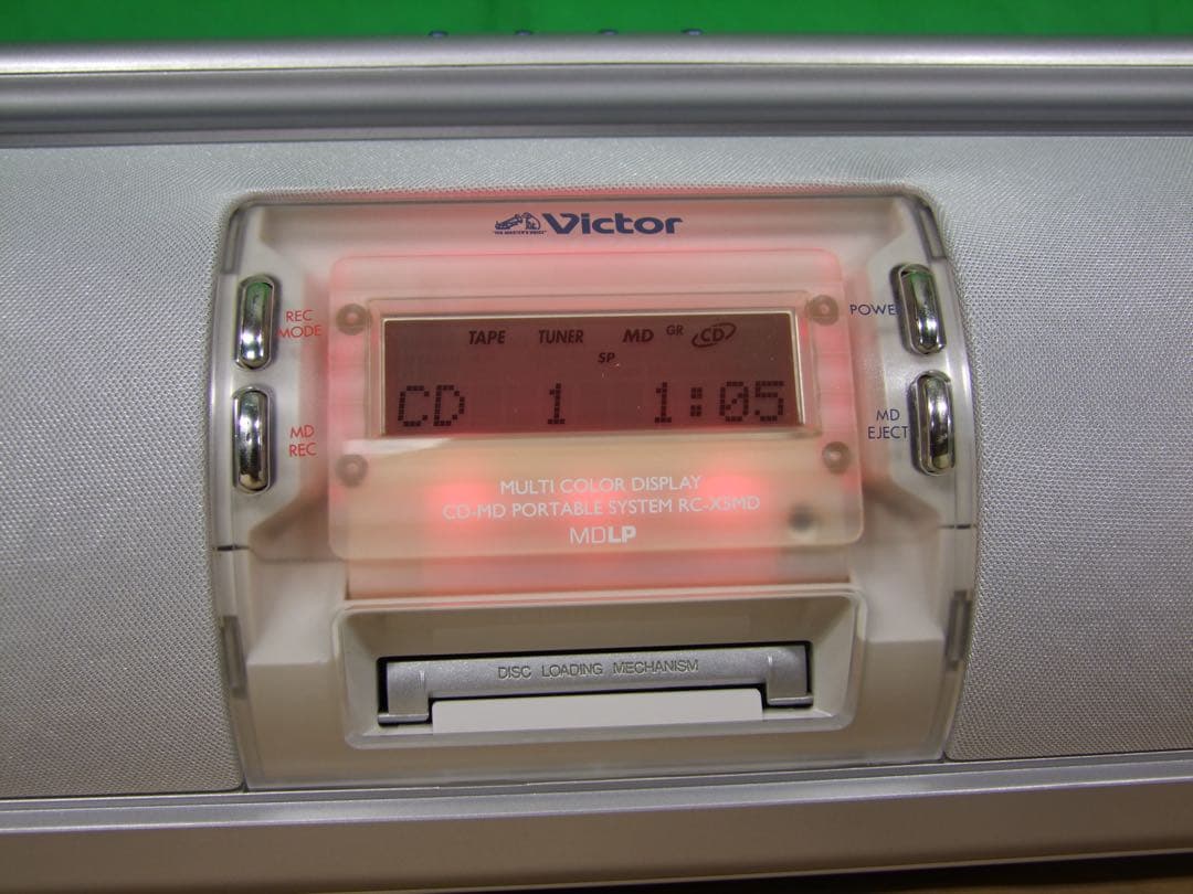 【動作確認済み】Victor / RC-X5MD-S