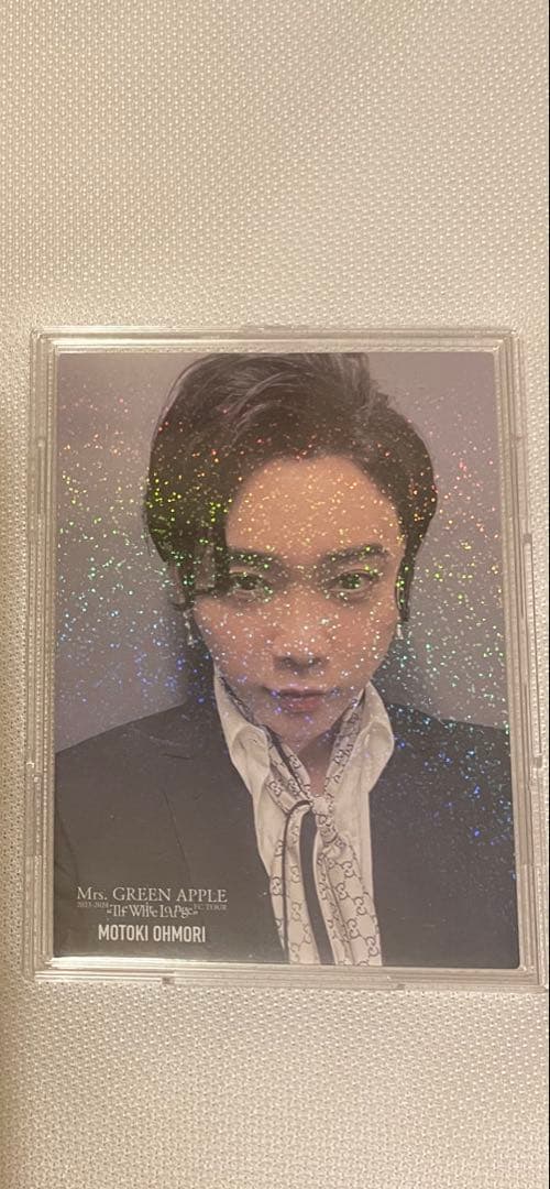 ミセスグリーンアップル　フォトカード　大森　レア　ホワイトラウンジ