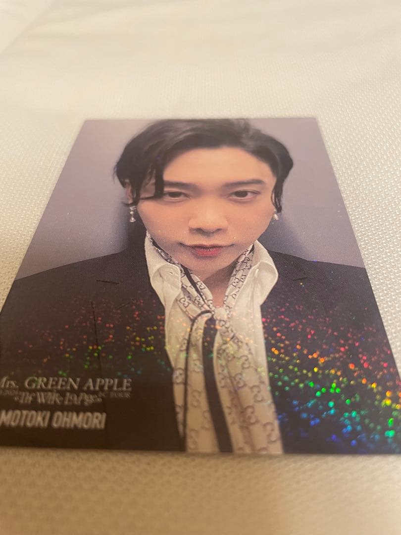 ミセスグリーンアップル　フォトカード　大森　レア　ホワイトラウンジ