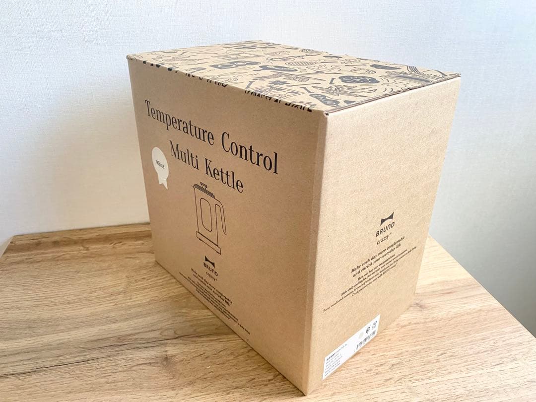 Bruno 温度調節マルチケトル　ホワイト