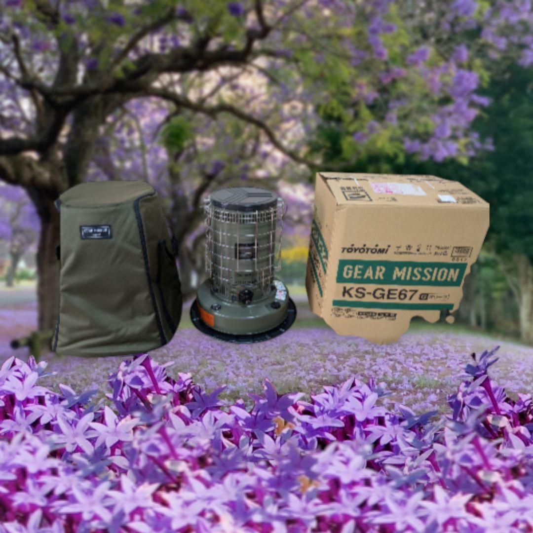 トヨトミGEAR MISSION KS-GE67 ストーブ＋保管カバー付オリーブ