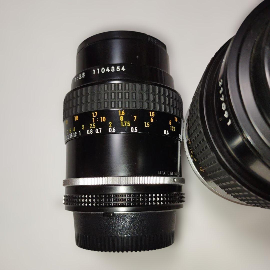 Micro-NIKKOR 105mm & 55mm レンズセット