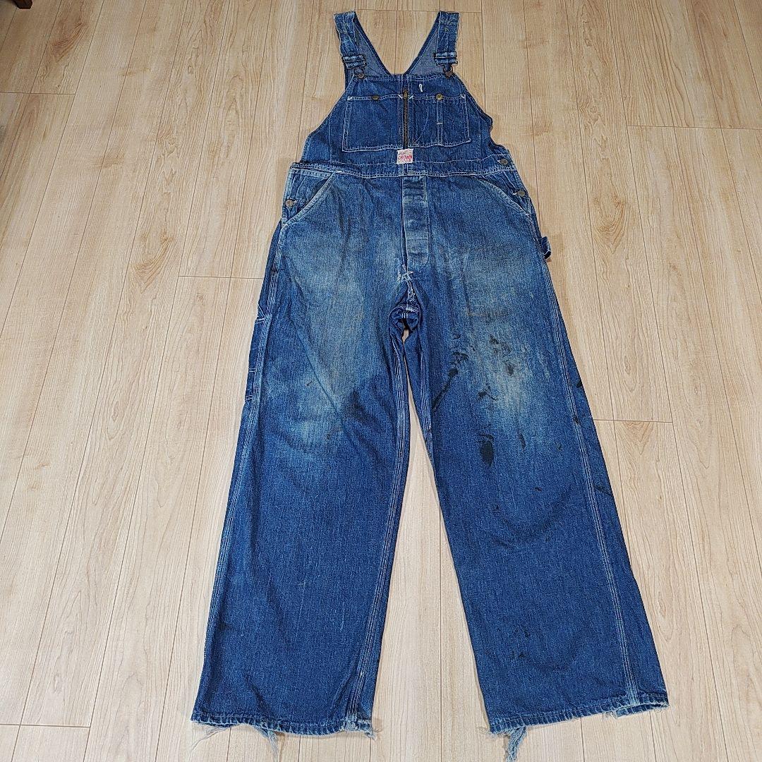 USA製 CROWN オーバーオール ヴィンテージ ワーク UNIONMADE