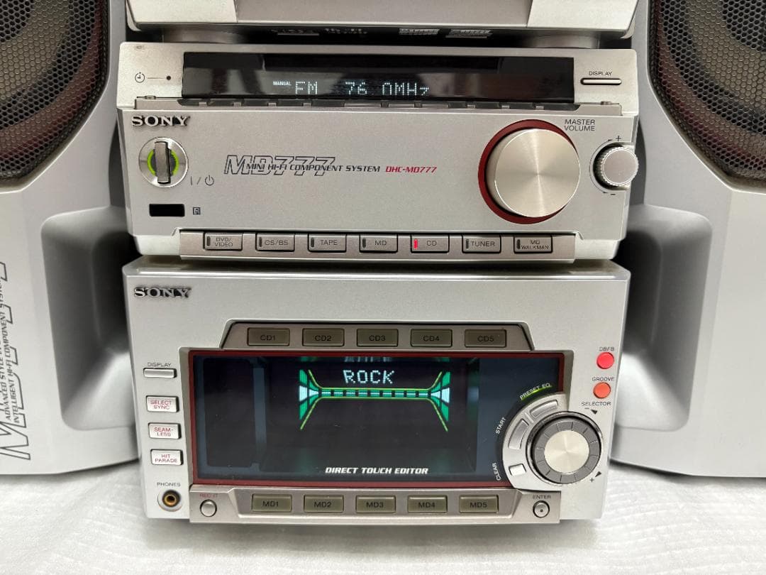 SONY STR-MD777 HMC-MD777 SS-MD777 コンポ