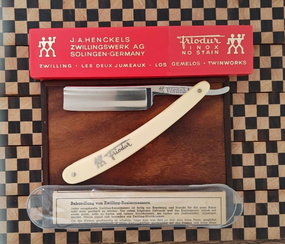 【新品未使用】西洋レザー　ゾーリンゲン Henckels Filodur #72